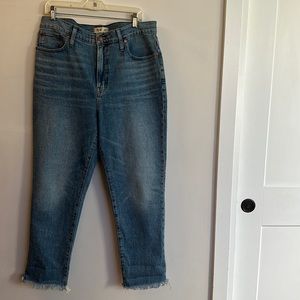 BNWT Madewell (32) Perfect Vintage Jean high rise